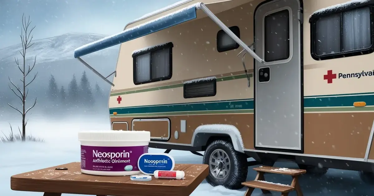 Can Neosporin Be Stored in a Camper Over Winter in PA?