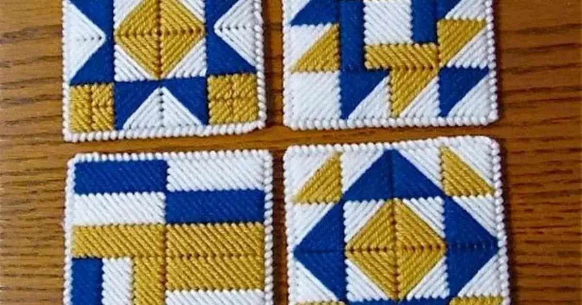 Free Plastic Canvas Quilt Block Patterns