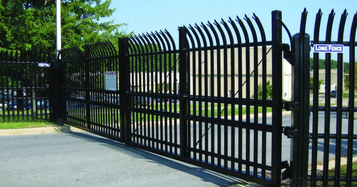 Different Ideas Added Security Height Steel Fence