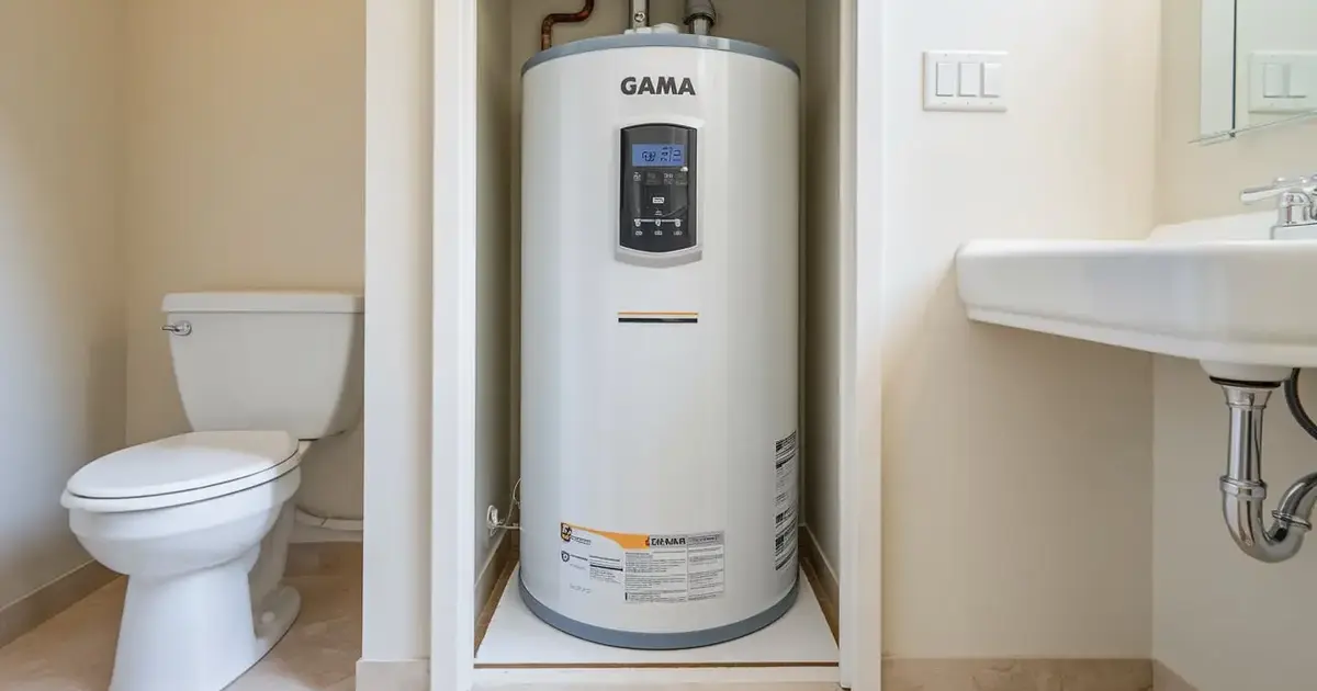 GVF90433S Gama Hot Water Heater Specs