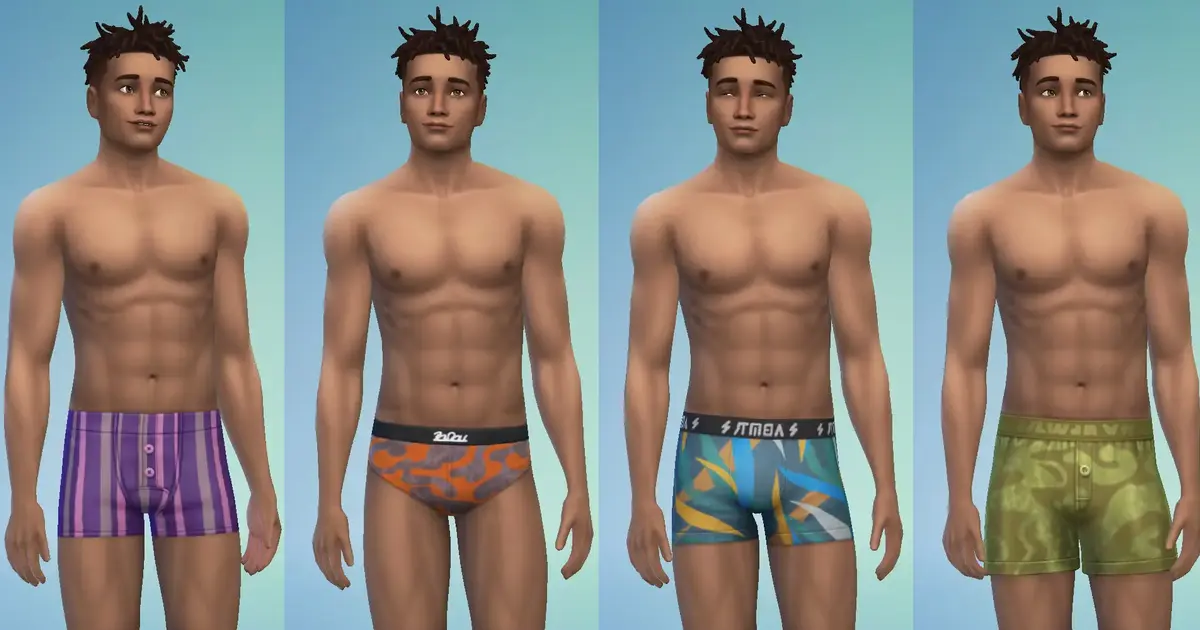 Sims 4 NSFW Shorts CC