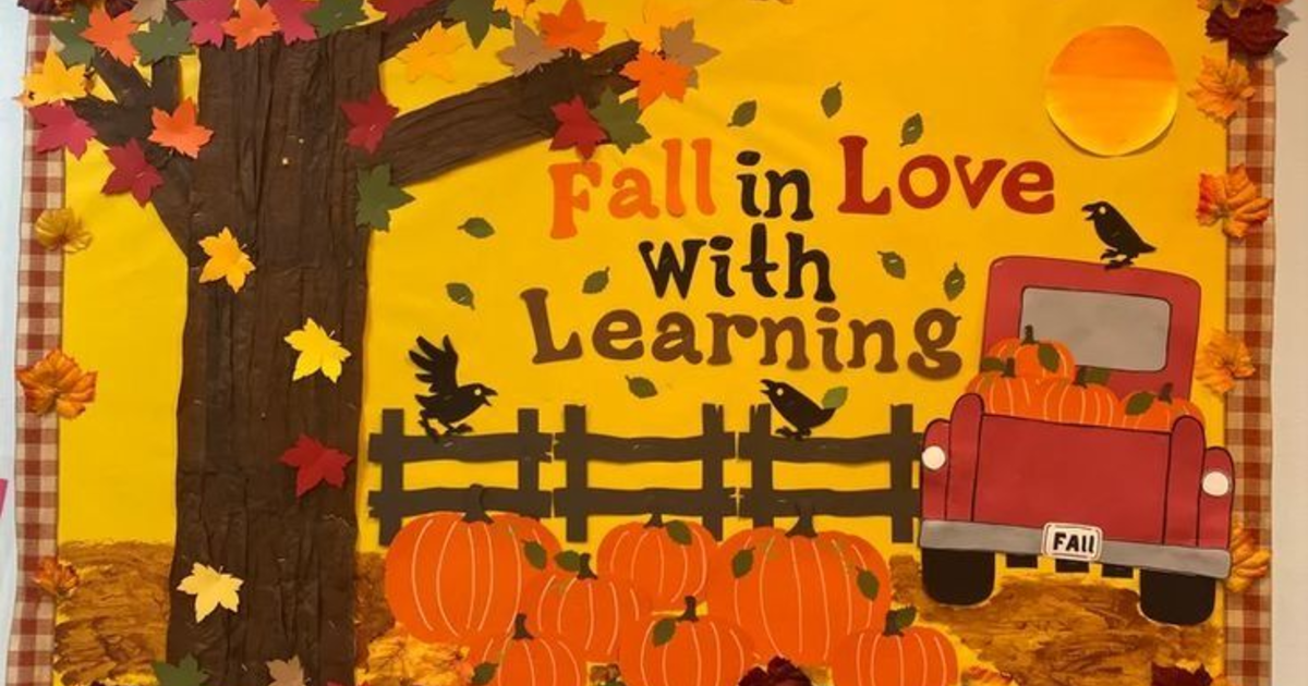 Fall/ November Bulletin Board Ideas Pattern Preschool