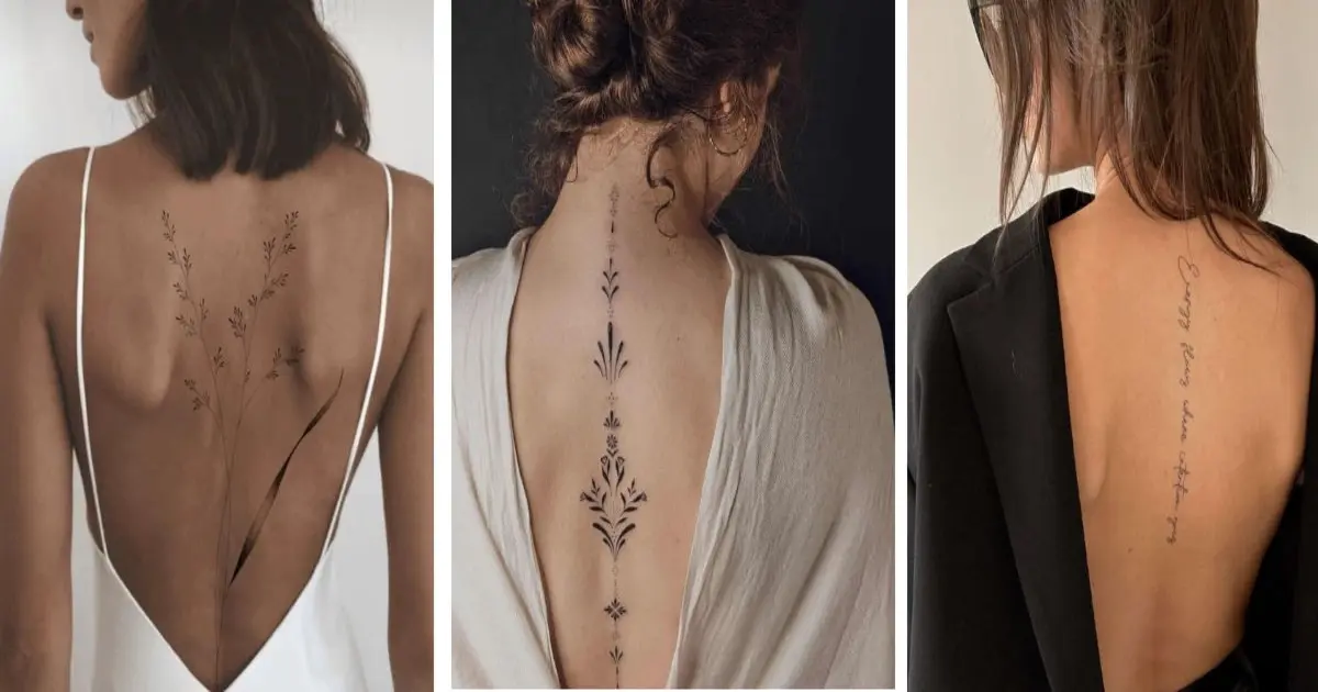 Spine Tattoos for Women